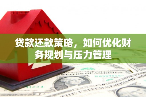 广河贷款还款策略，如何优化财务规划与压力管理
