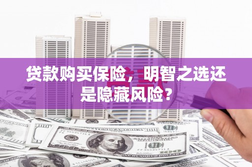 太谷贷款购买保险，明智之选还是隐藏风险？