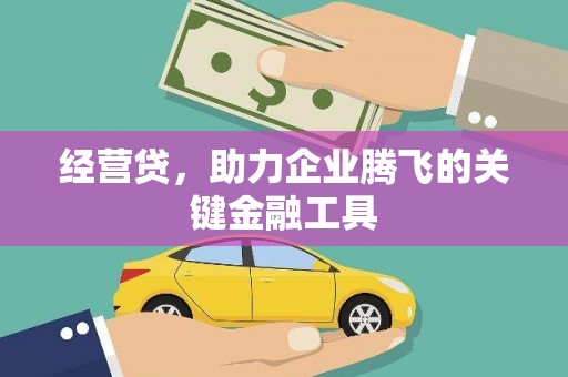 淡水经营贷，助力企业腾飞的关键金融工具