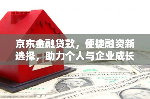阜沙京东金融贷款，便捷融资新选择，助力个人与企业成长