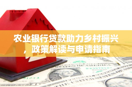 建宁农业银行贷款助力乡村振兴，政策解读与申请指南