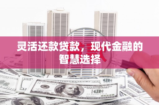 埔里灵活还款贷款，现代金融的智慧选择