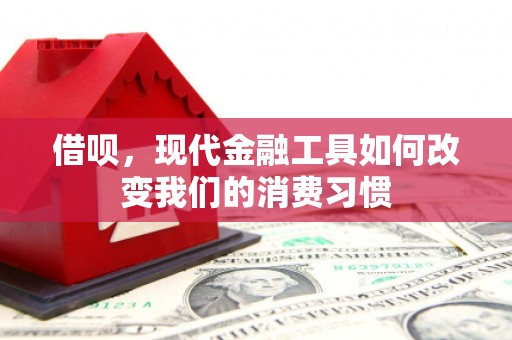 张家港借呗，现代金融工具如何改变我们的消费习惯