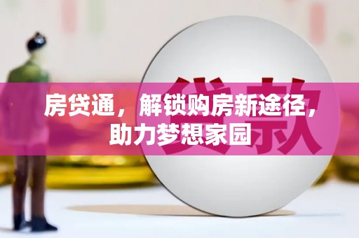 丰原房贷通，解锁购房新途径，助力梦想家园