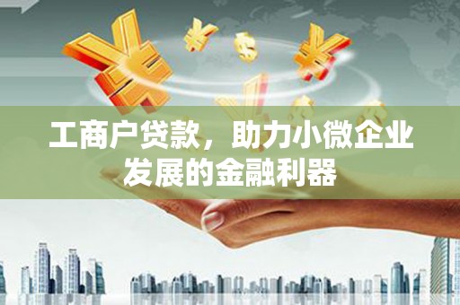 林周工商户贷款，助力小微企业发展的金融利器