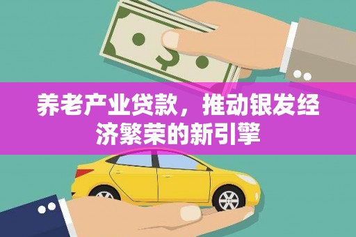 大祥养老产业贷款，推动银发经济繁荣的新引擎