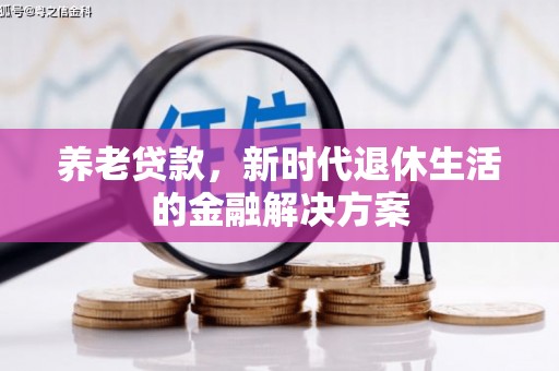 东昌养老贷款，新时代退休生活的金融解决方案