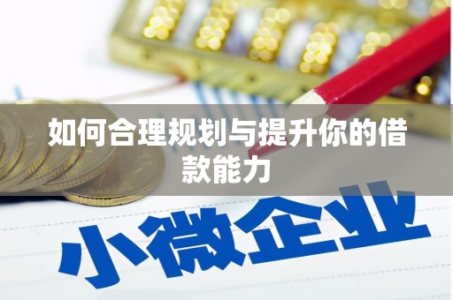 龙凤如何合理规划与提升你的借款能力