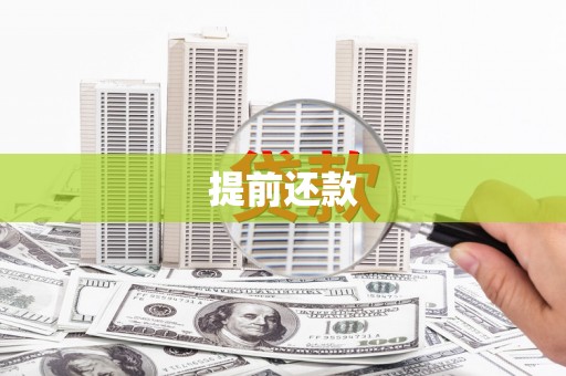 镇安提前还款